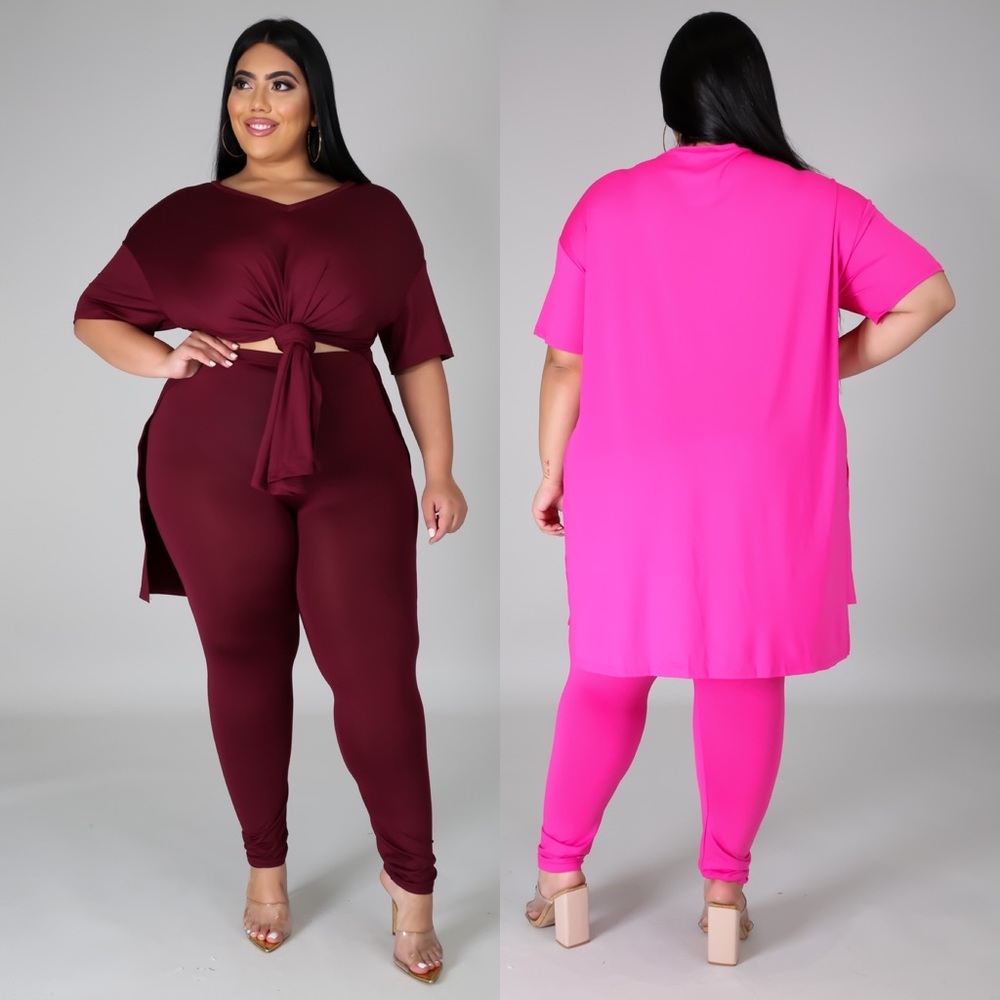 Plus Size Legging Set